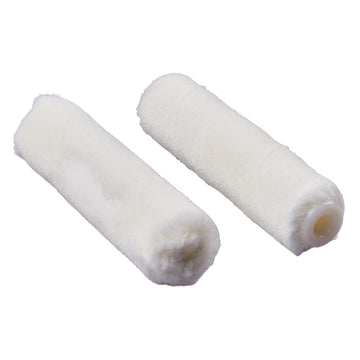 2pc 4" EXTRA SHORT PILE (4MM) ROLLER SLEEVE - MOHAIR