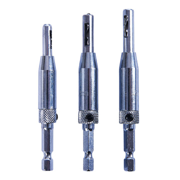 3pc HINGE DRILL SET