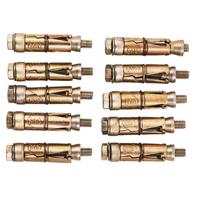 10pc M6 x 50mm EXPANSION BOLTS