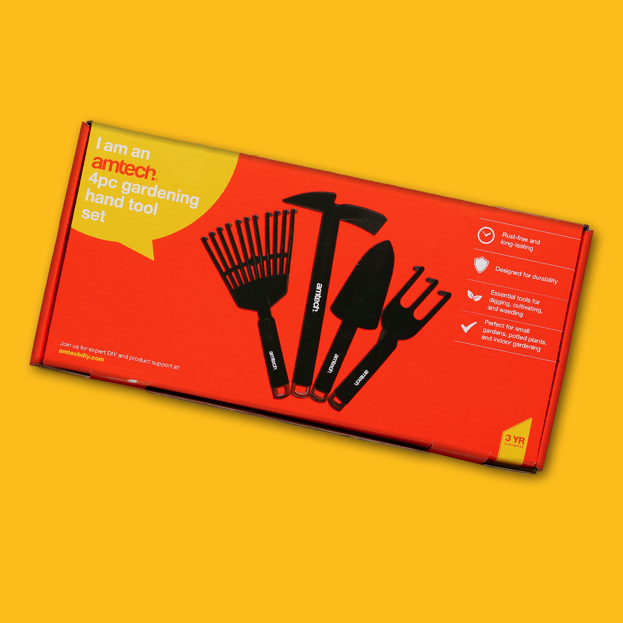 4 Piece Garden Hand Tool Set - Fallback Image