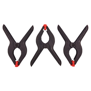 3pc 6'' PLASTIC CLAMPS
