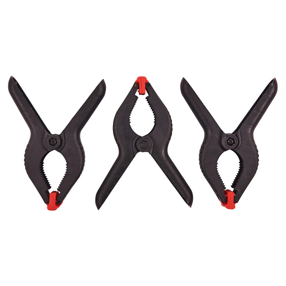 3pc 6'' PLASTIC CLAMPS