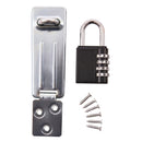 COMBINATION PADLOCK AND HASP