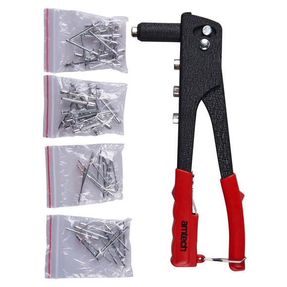 RIVET GUN WITH 60 RIVETS
