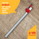 24'' QUICK RELEASE SASH CLAMP