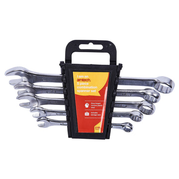5pc COMBINATION METRIC SPANNER SET