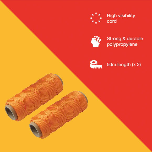 2pc 50m BUILDERS LINE
