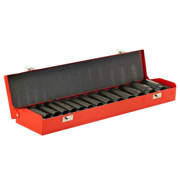13PCS 1/2" DEEP IMPACT SOCKET SET