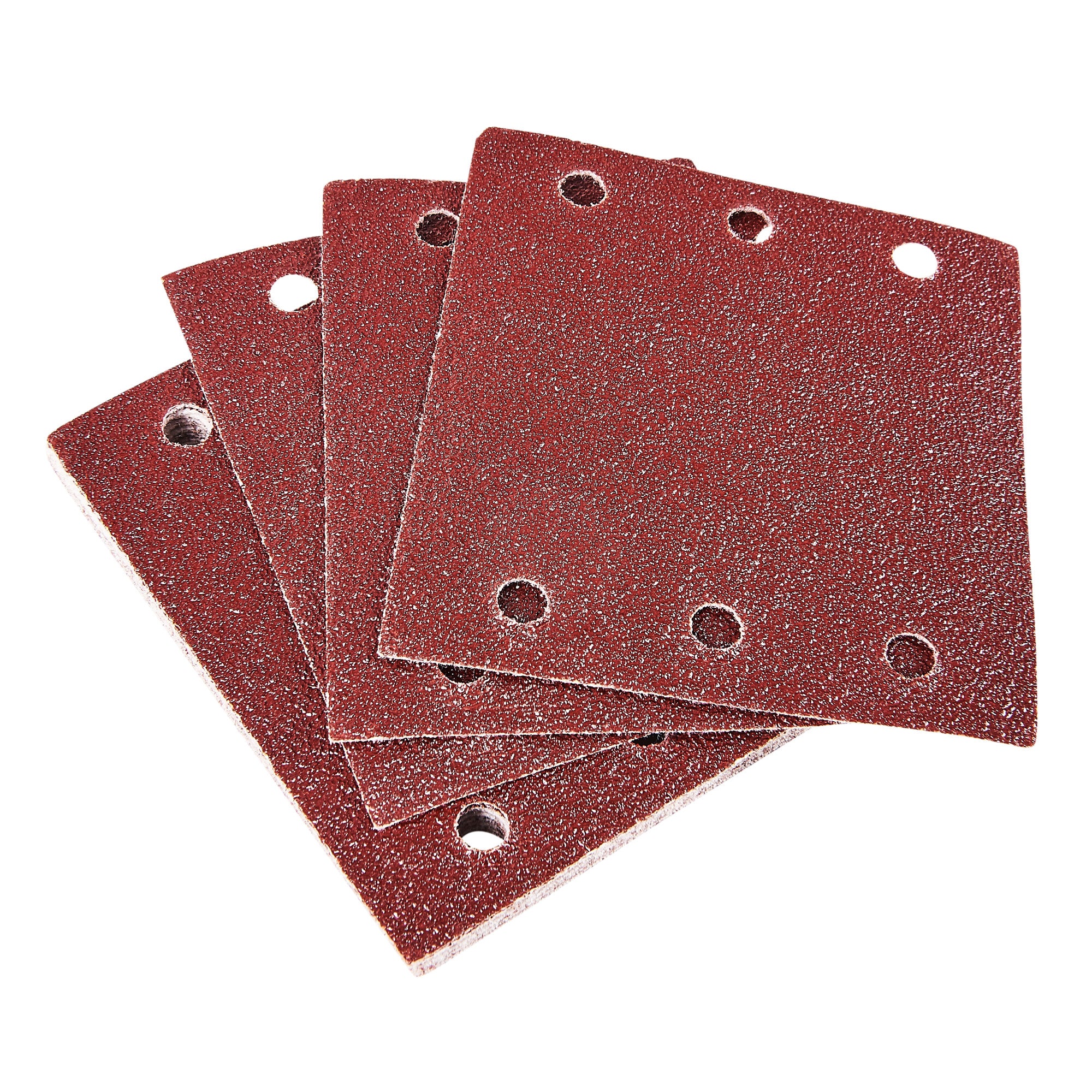 10pc SQUARE SANDING SHEET SET (P60 GRIT ) (110 X 100MM)