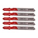 5pc METAL JIGSAW BLADE SET (AMT118A)