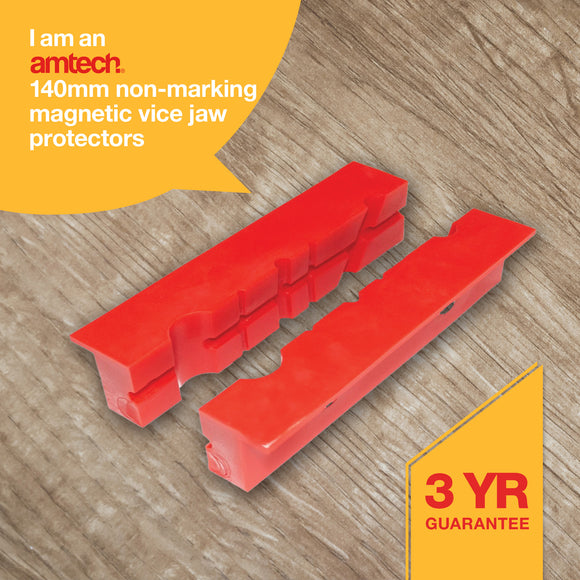 140 mm (5.5 INCH) NON-MARKING MAGNETIC VICE JAW PROTECTORS