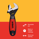 2-IN-1 STUBBY PIPE/ADJUSTABLE WRENCH (CDU)