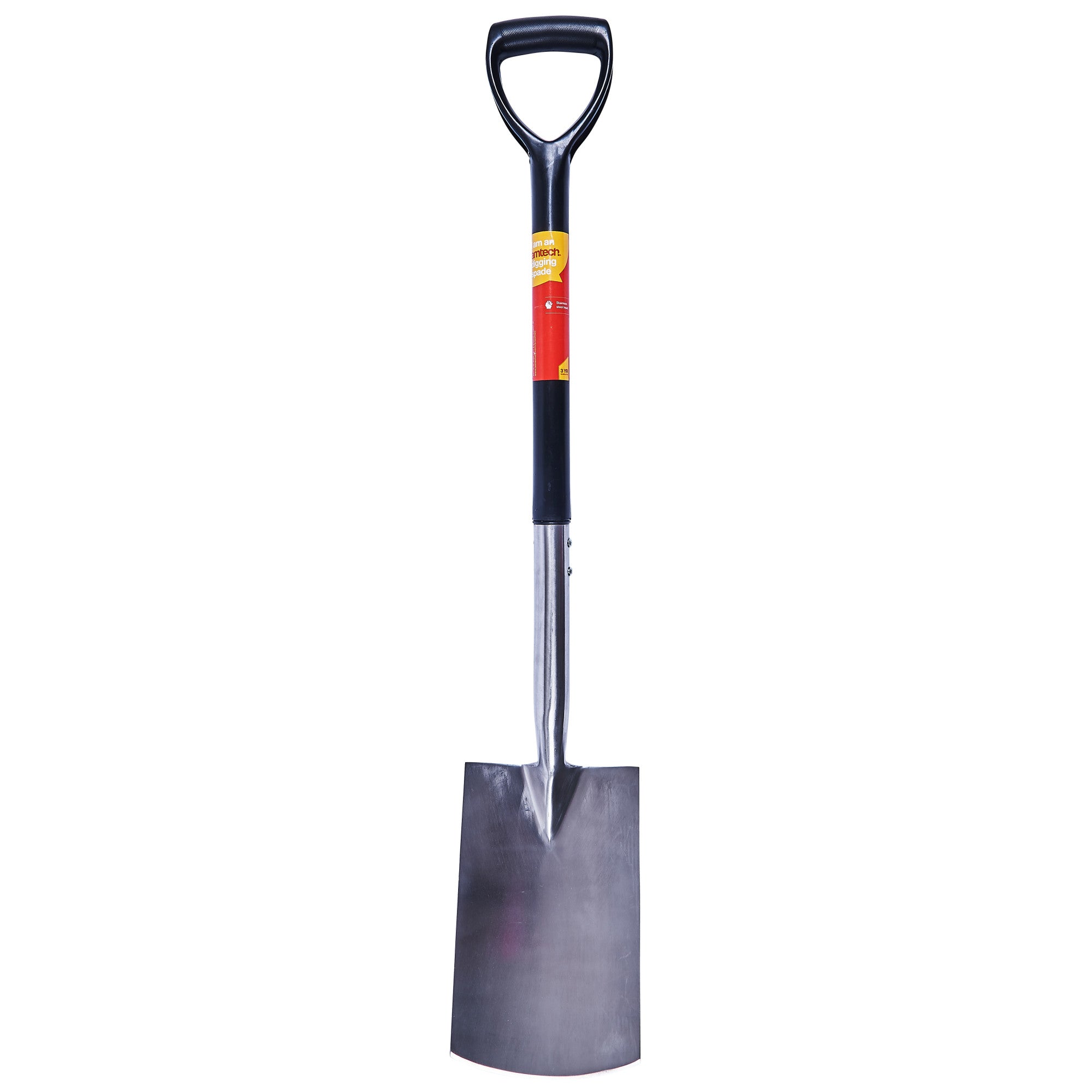 24" DIGGING SPADE - STAINLESS STEEL