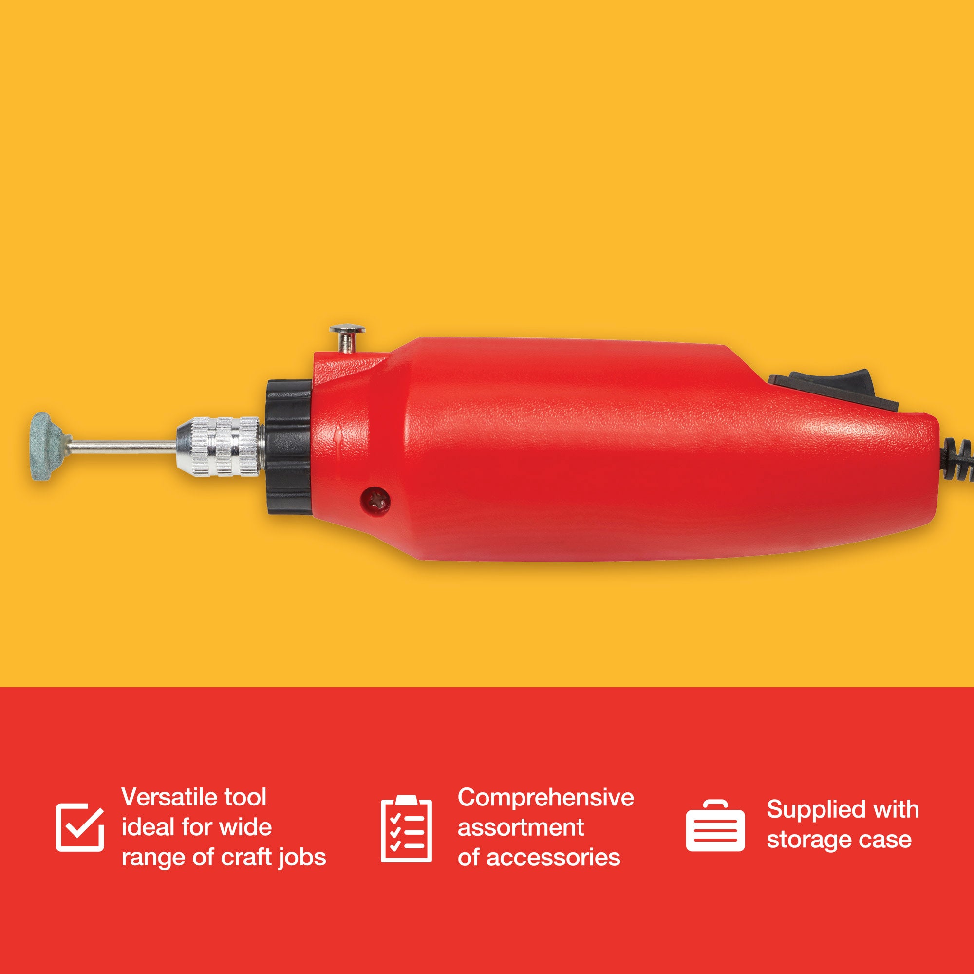 60pc MINI DRILL AND BIT SET