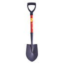 28"  POINTED SHOVEL - FIBREGLASS HANDLE