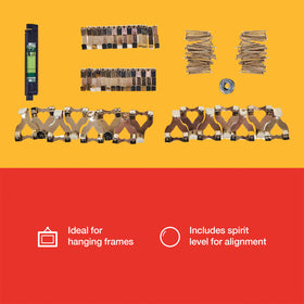 117pc PICTURE HANGING KIT
