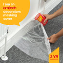 DECORATORS MASKING COVER WITH CUTTER (55 cm x 20M)