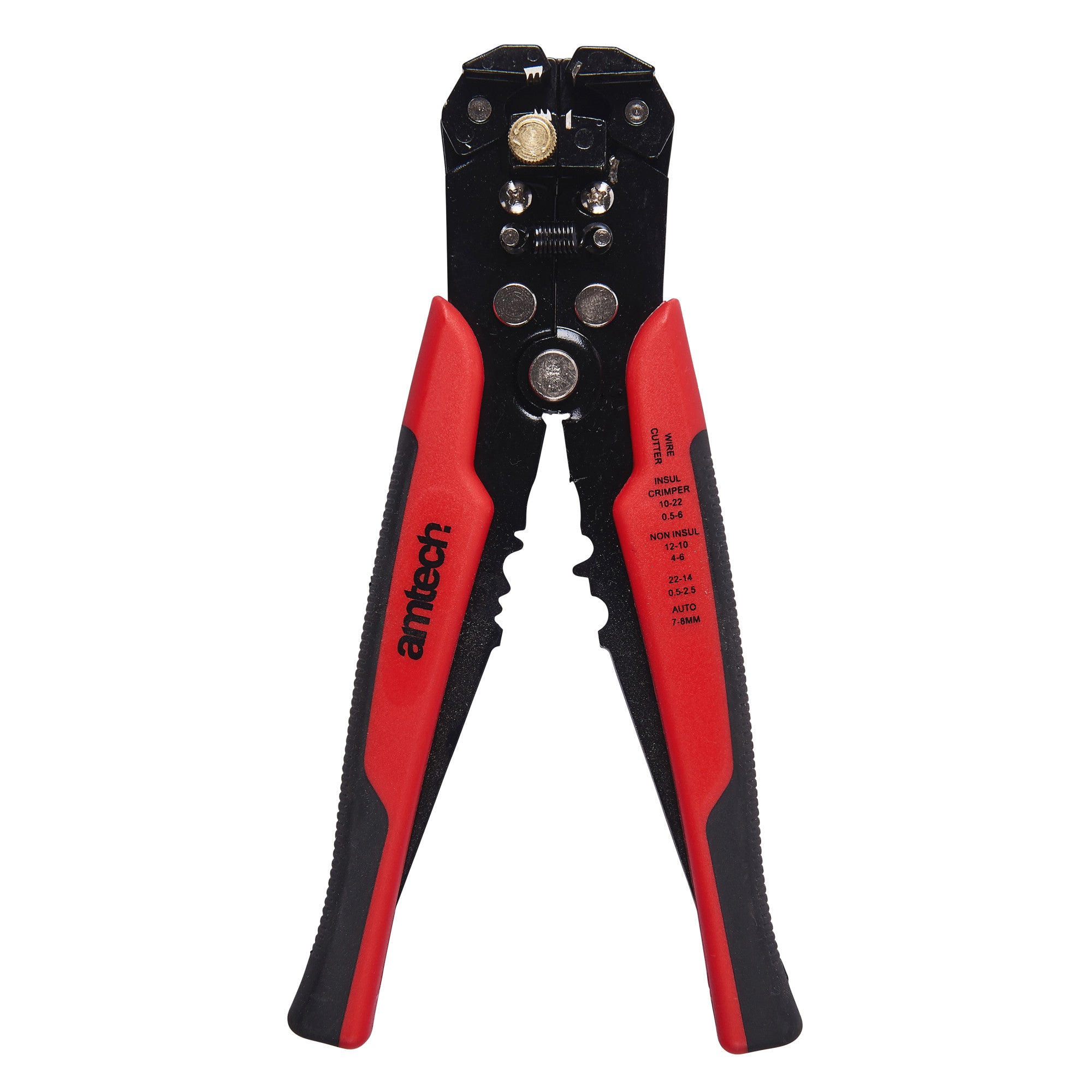 AUTOMATIC WIRE STRIPPER WITH CRIMPER