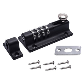 KEYLESS COMBINATION SECURITY LOCKING BOLT