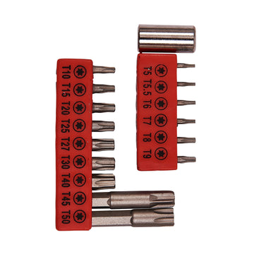 16pc TORX BIT SET