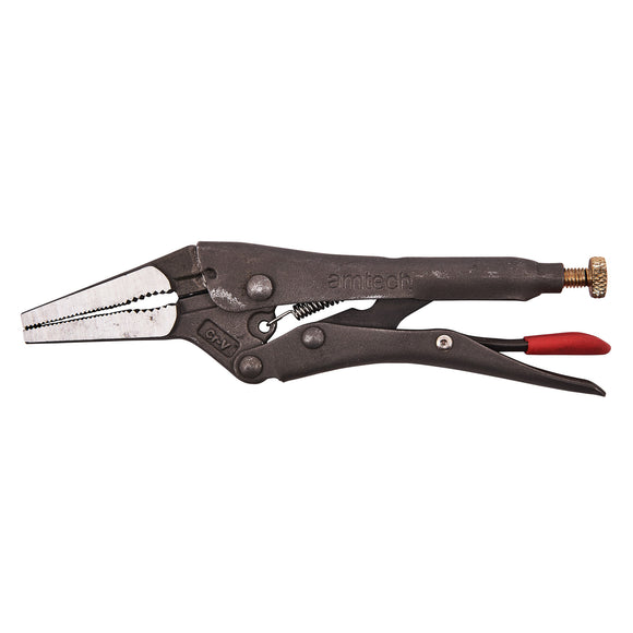 6.5" LONG NOSE LOCKING PLIERS - CR-MO