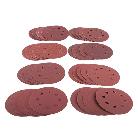 40pcs MIXED GRIT CIRCULAR SANDING SHEET SET (115MM)