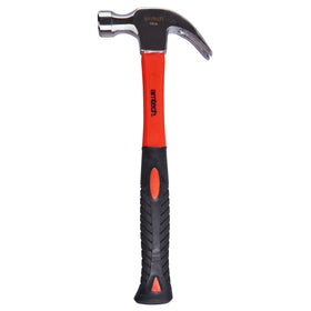 16oz (450g) CLAW HAMMER - FIBREGLASS SHAFT