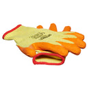 RUBBER PALM COATED GLOVES LARGE (SIZE: 9)