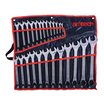 25pc COMBINATION METRIC SPANNER SET