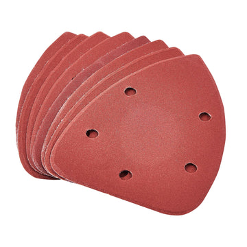 10pc  DELTA SANDING SHEET SET (P240 GRIT ) (140x140x100MM)