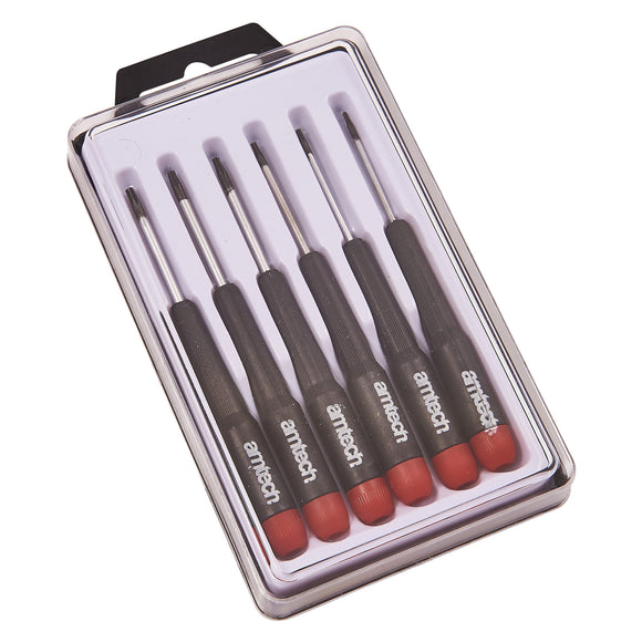 6pc PRECISION TORX SCREWDRIVER SET