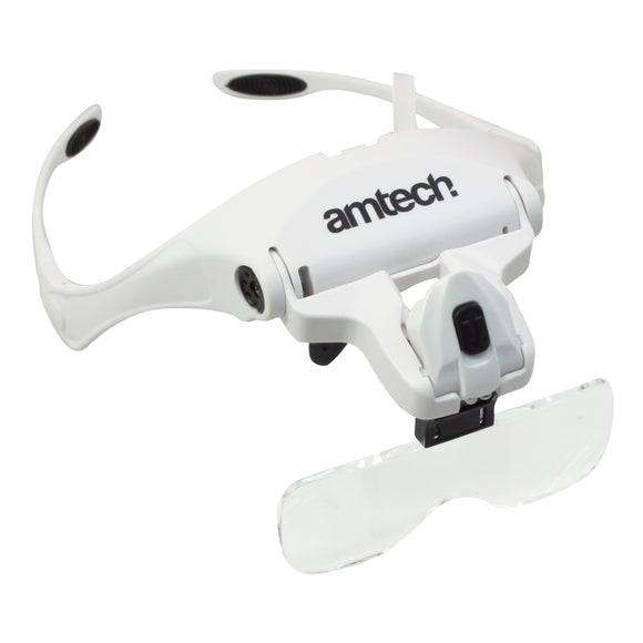 HANDS-FREE MULTI-LENS HEAD MAGNIFIER WITH LED