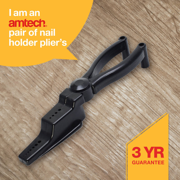 PAIR OF NAIL HOLDER PLIERS