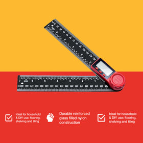 200mm DIGITAL ANGLE FINDER WITH RULER