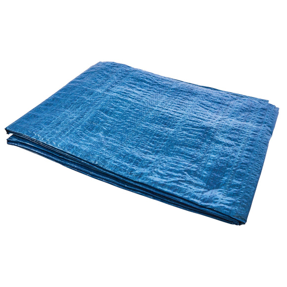 12' x 8' F (3.65M X 2.4M) TARPAULIN - BLUE