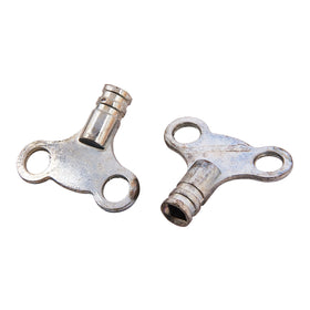 2pc RADIATOR KEYS (CLOCK TYPE)