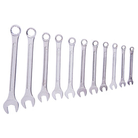 11pc COMBINATION SPANNER SET WITH RACK