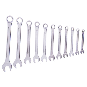 11pc COMBINATION SPANNER SET WITH RACK