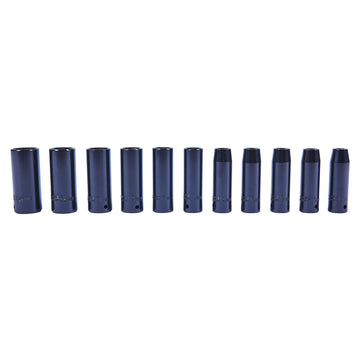 11PC 1/2'' DEEP IMPACT SOCKET SET