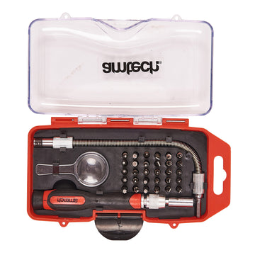 33pc PRECISION SCREWDRIVER BIT SET