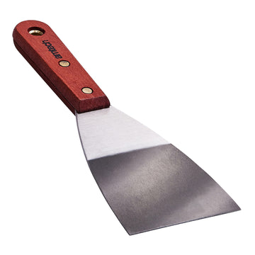 75mm/3" STAINLESS STEEL SCRAPER - WOODEN HANDLE