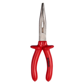 200mm (8") LONG NOSE PLIERS - SLIP GUARD HANDLE
