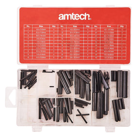 120pc ASSORTED ROLL PIN SET