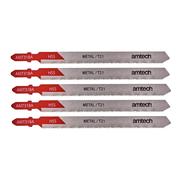 5pc METAL JIGSAW BLADE SET (AMT318A)
