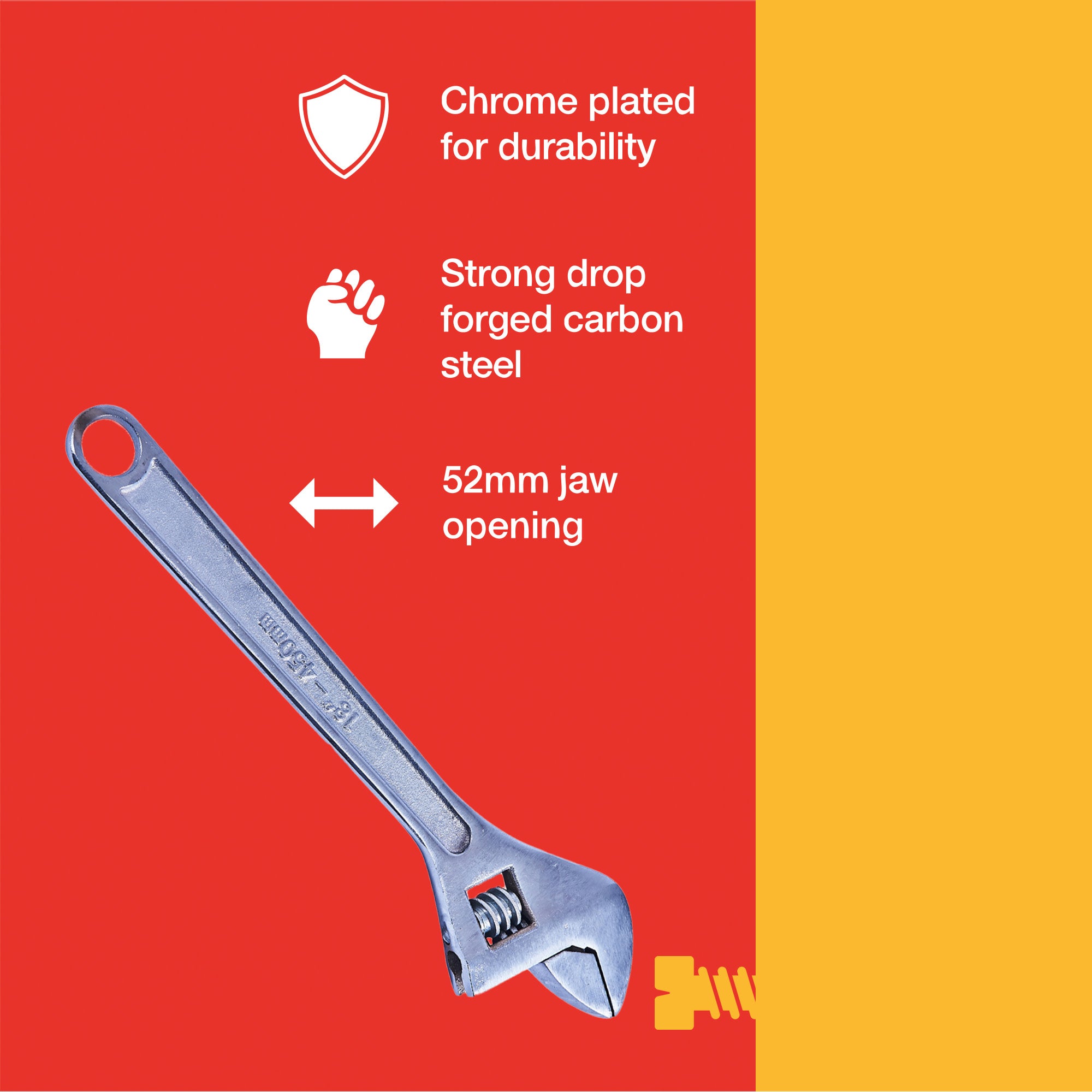 18'' ADJUSTABLE WRENCH