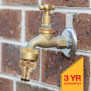 3/4" BRASS HOSE CONNECTOR - MALE