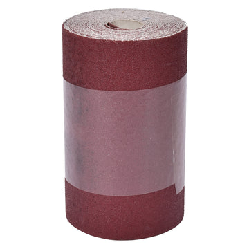 ALUMINIUM OXIDE SANDING ROLL 115mm x5M  (P80)