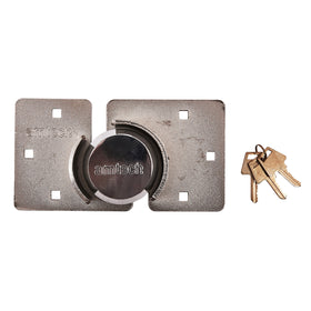 73mm SHACKLELESS ROUND PADLOCK WITH HASP