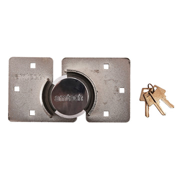 73mm SHACKLELESS ROUND PADLOCK WITH HASP