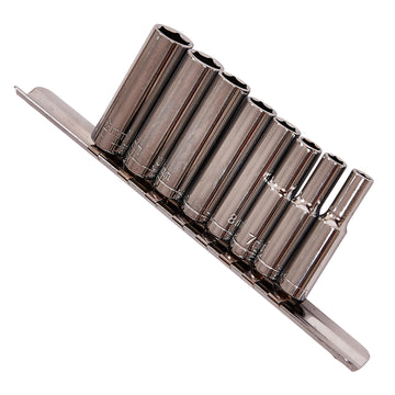 9pc 1/4'' DEEP SOCKET SET
